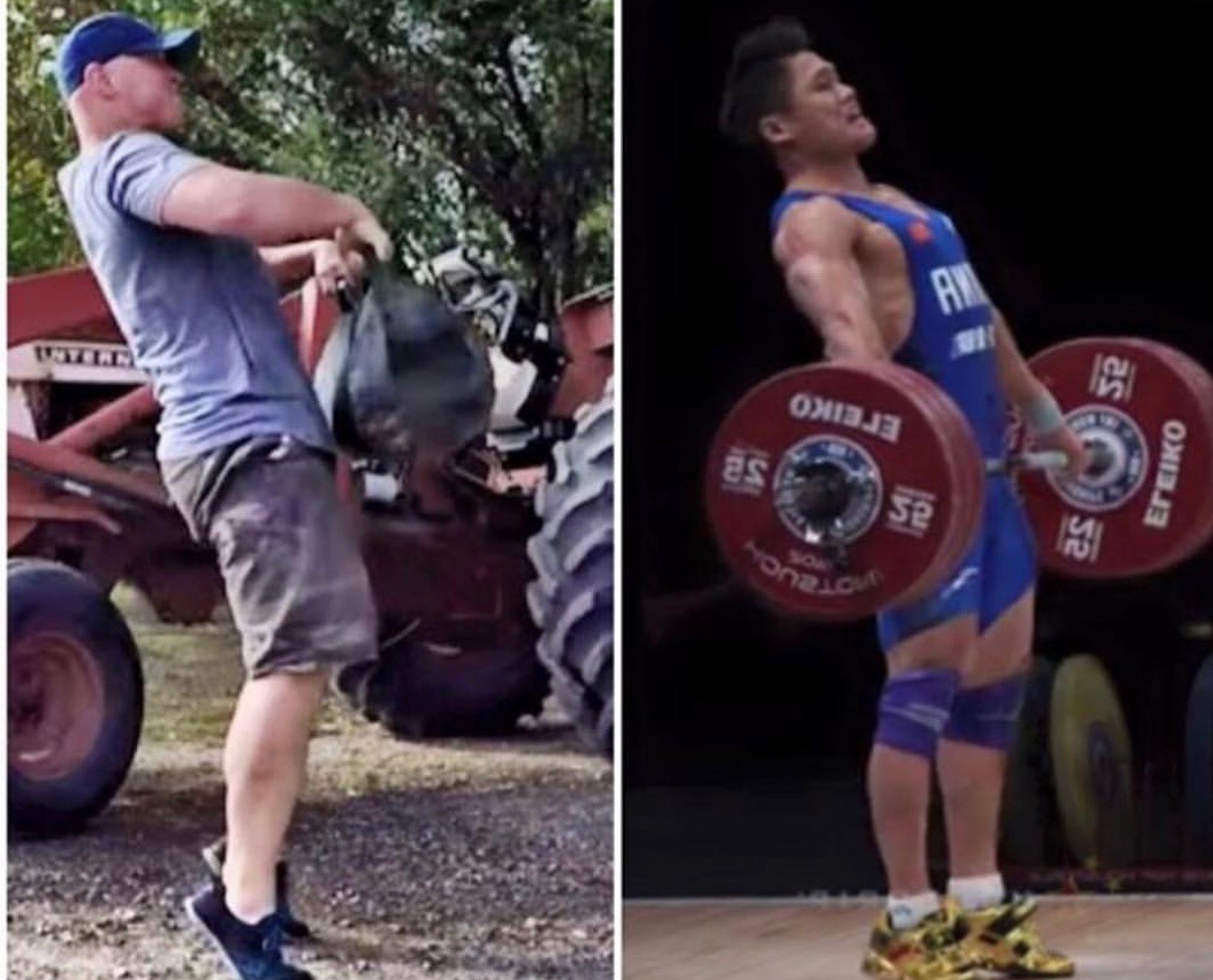 sandbag cleans