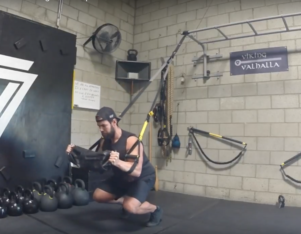 sandbag exercise