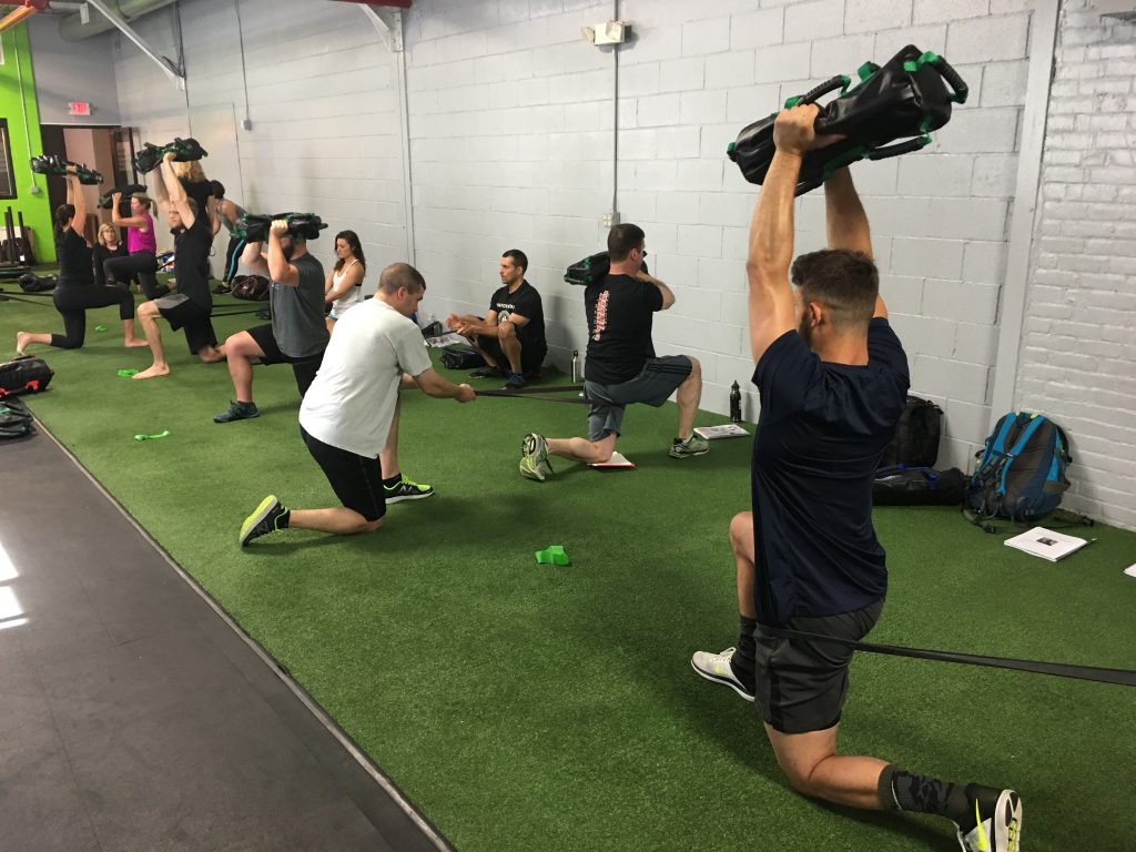 sandbag exercises