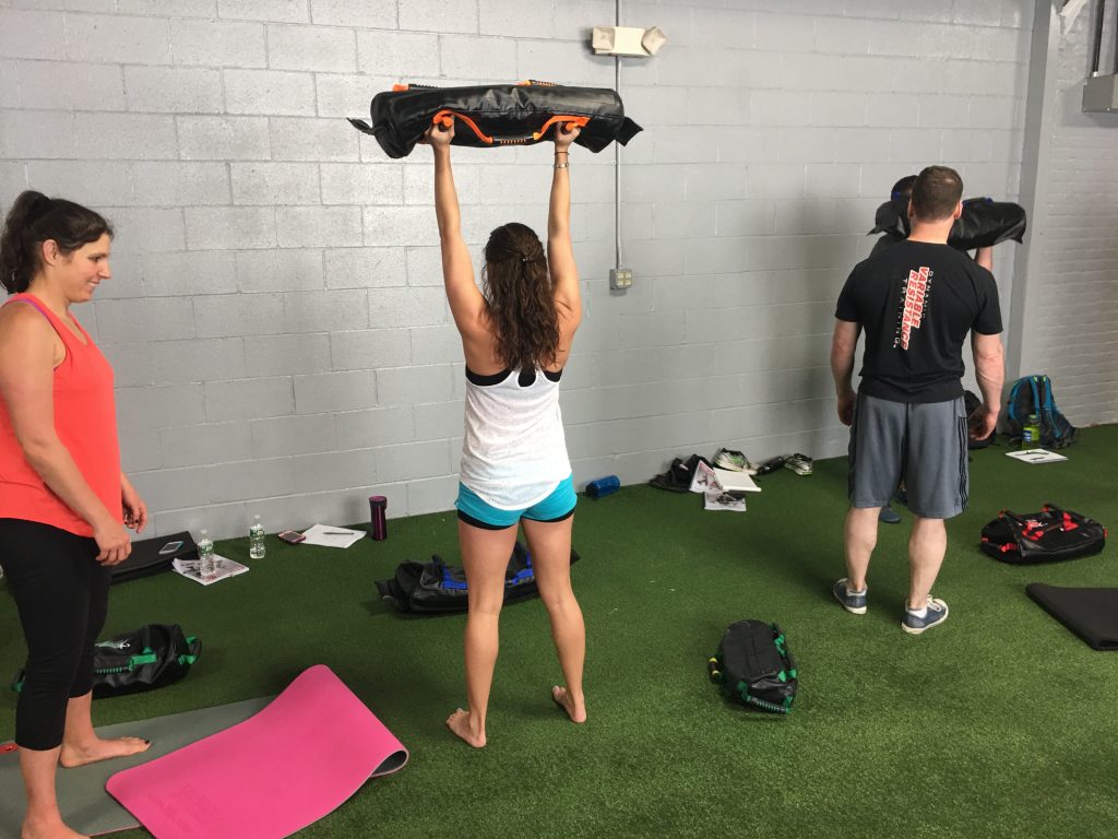 sandbag exercises