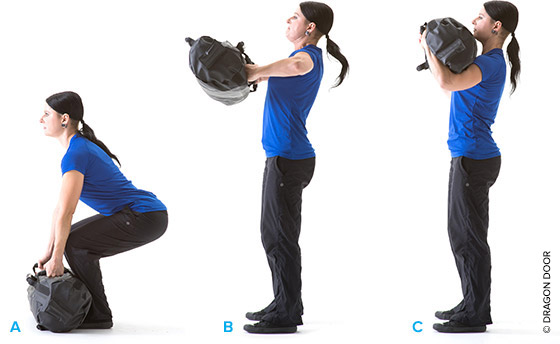 sandbag cleans