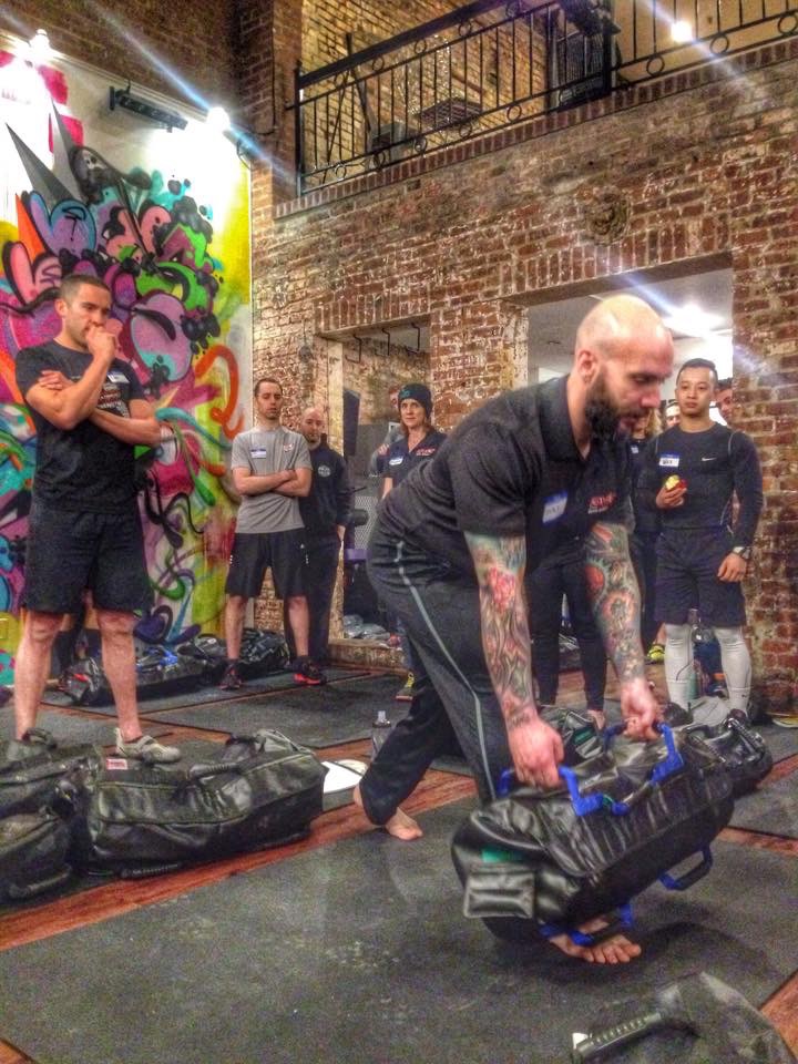 sandbag exercises