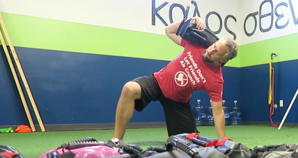 sandbag workout