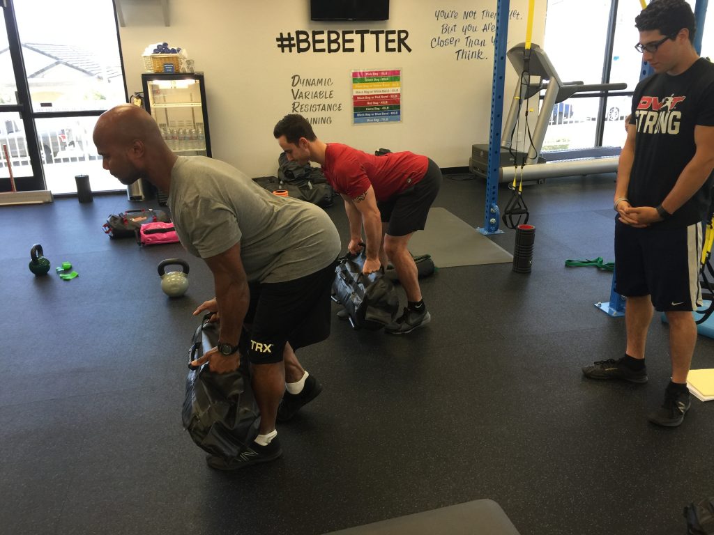 sandbag exercises