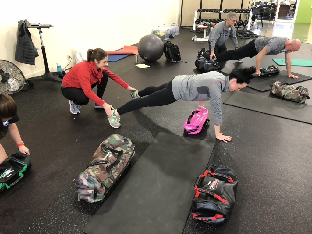sandbag training