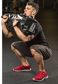 sandbag squat
