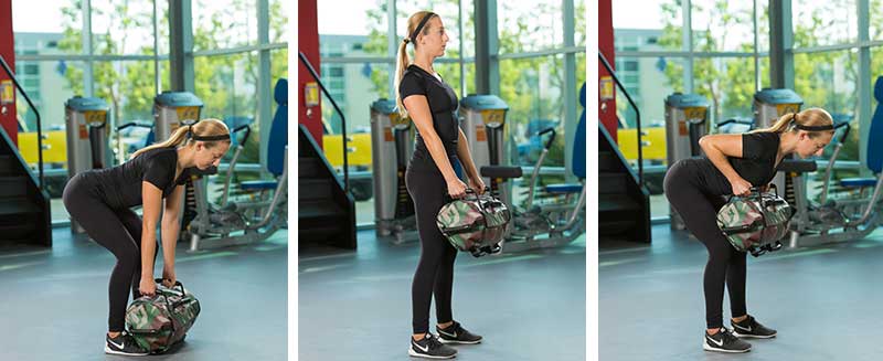 sandbag exercises