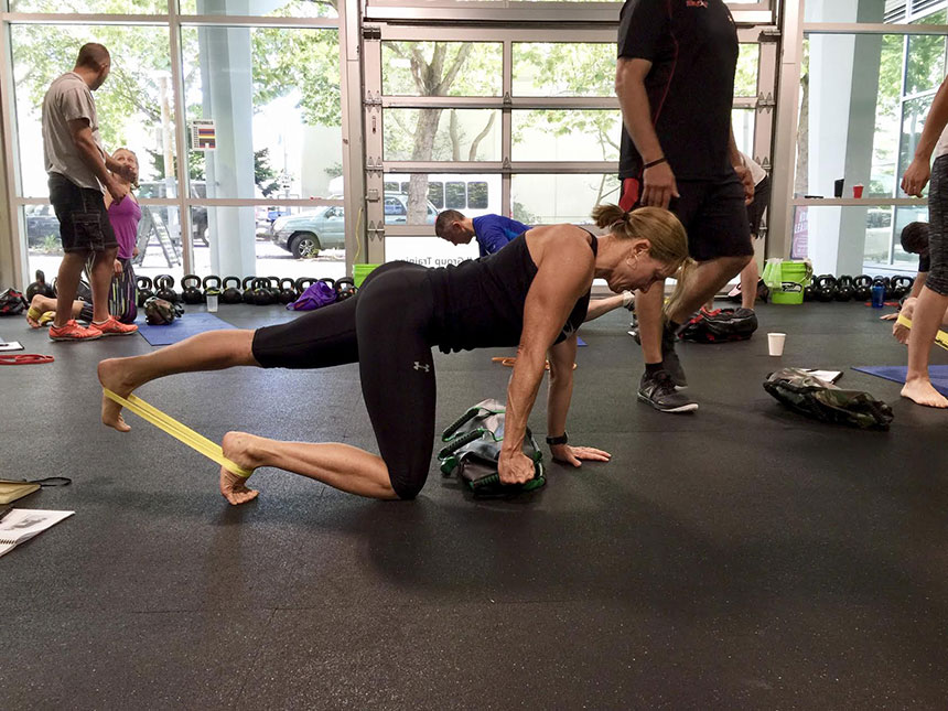 ultimate sandbag plank