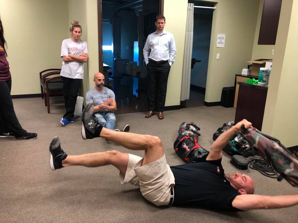 sandbag exercises