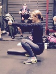 sandbag squats