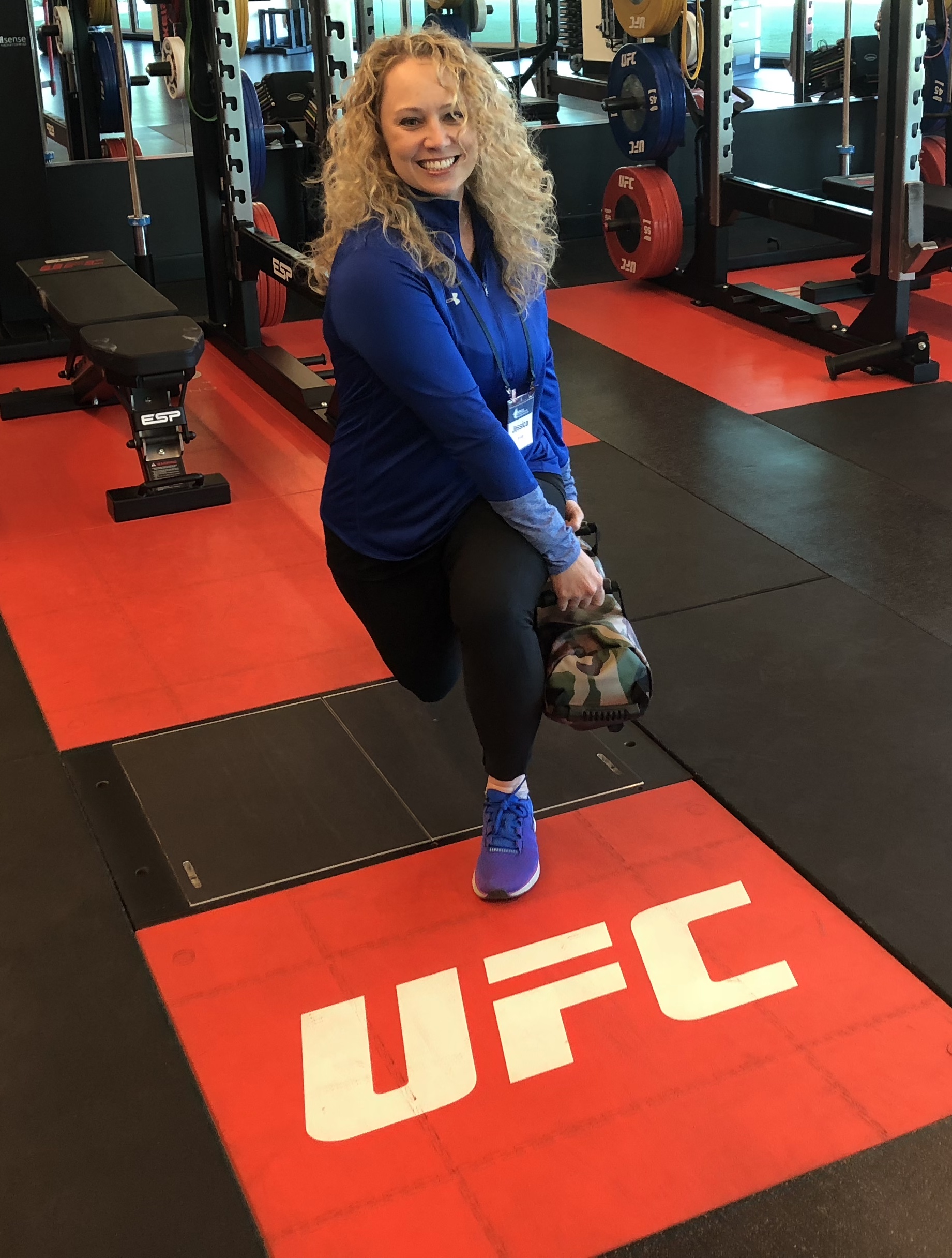 jessica bento sandbag training