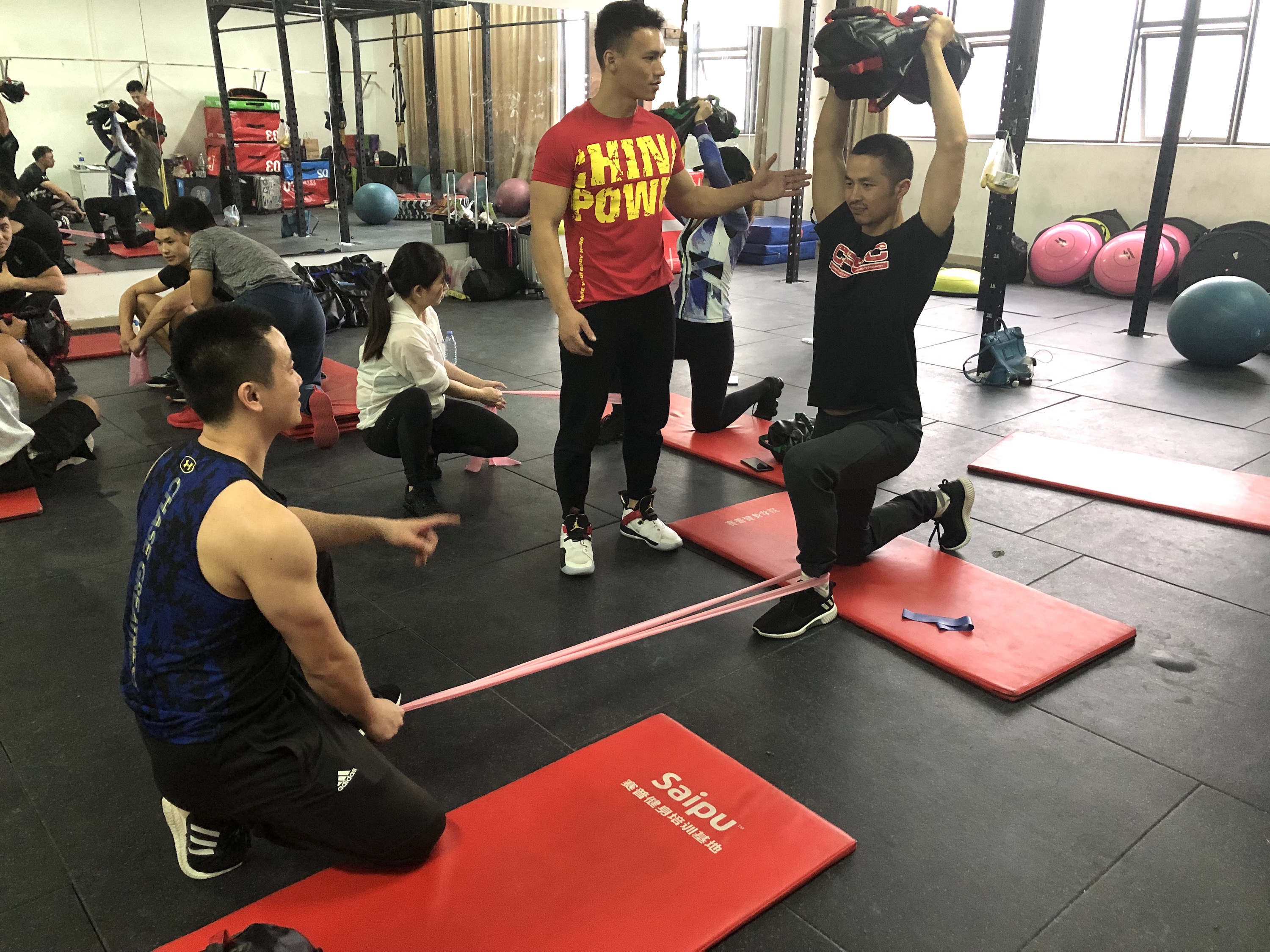 sandbag training