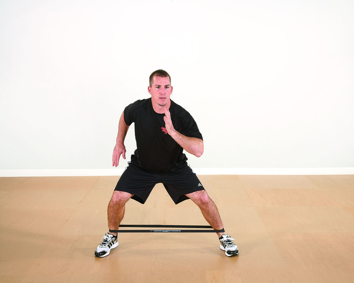 lateral band walks