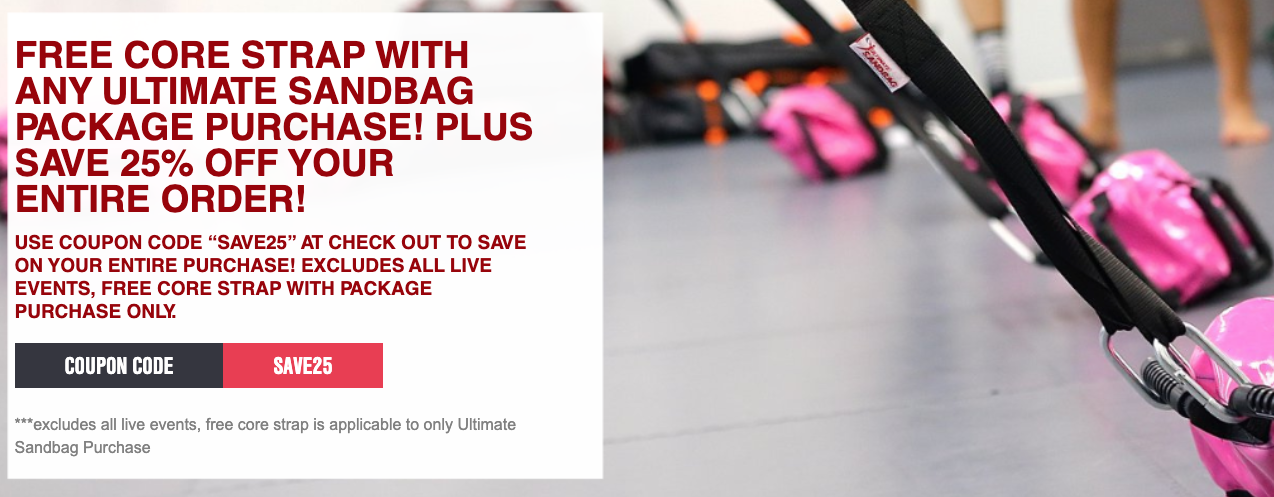 sandbag training