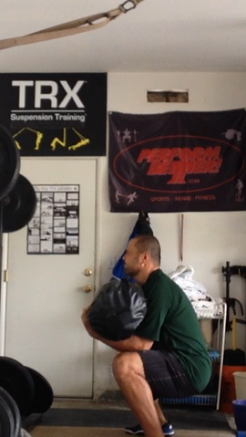 ultimate sandbag squat