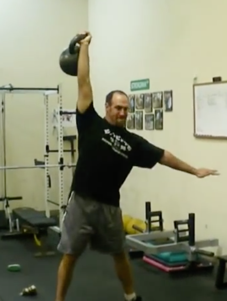 kettlebell Turkish get-up