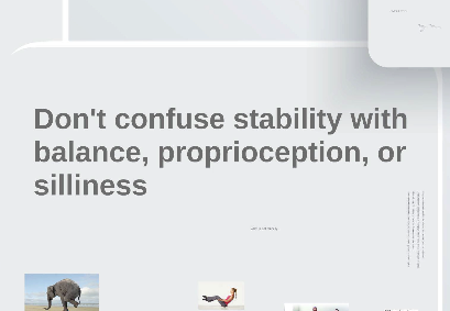 core stability