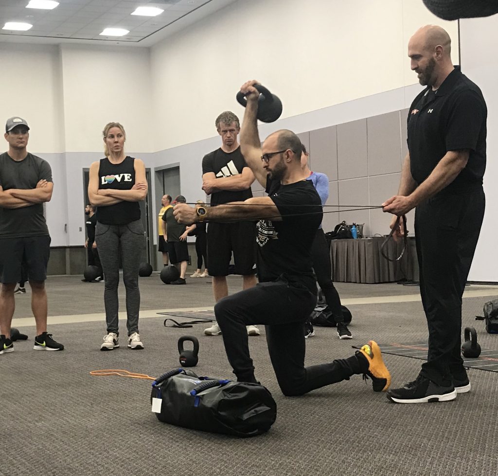 kettlebell training