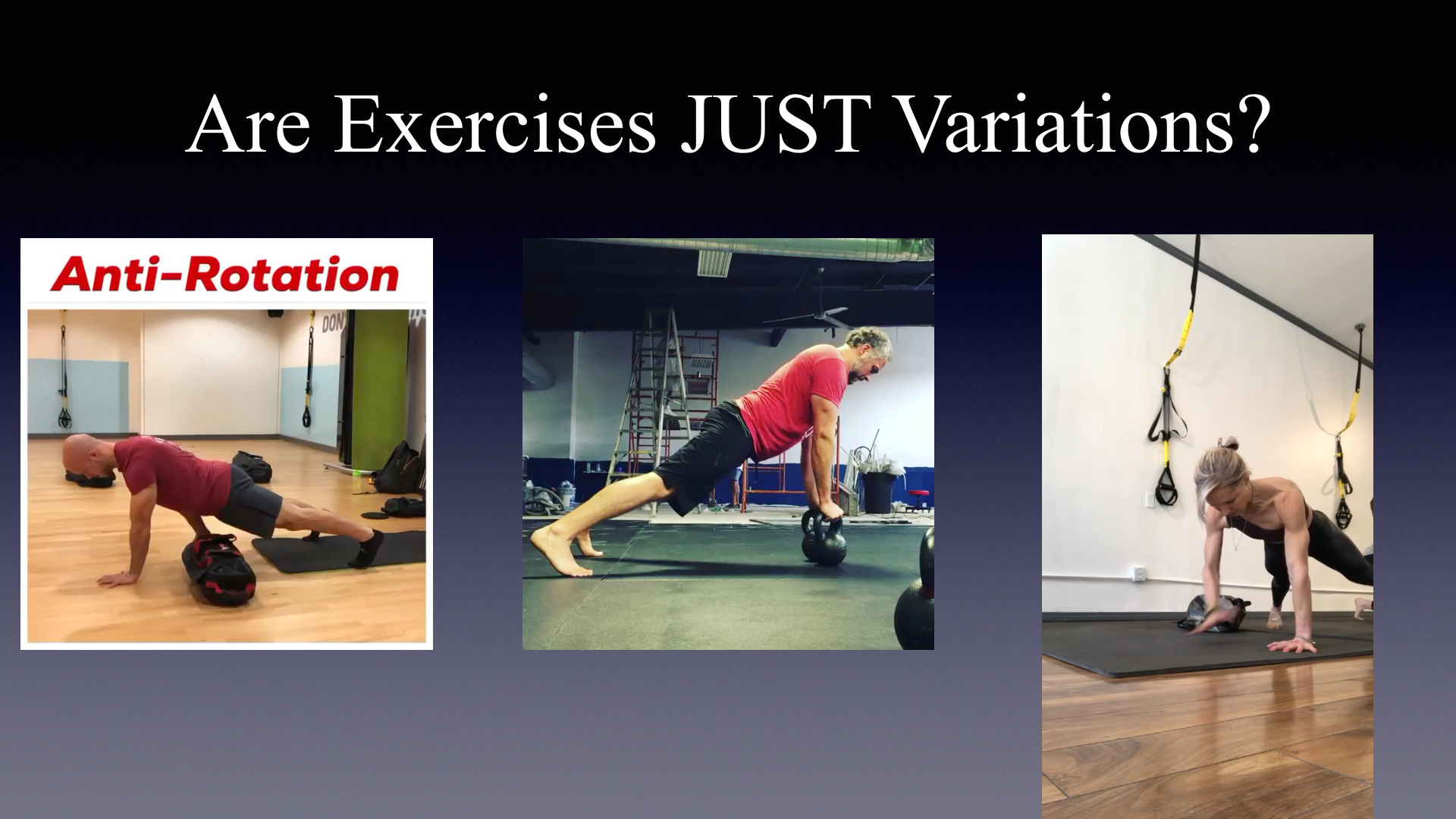 functional training