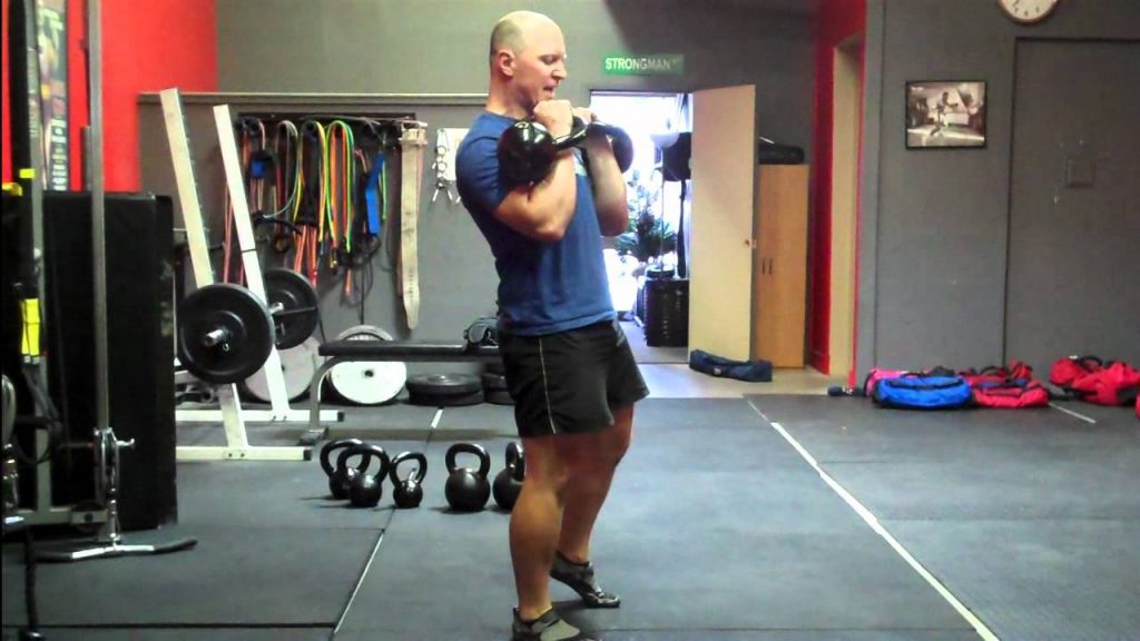kettlebell clean