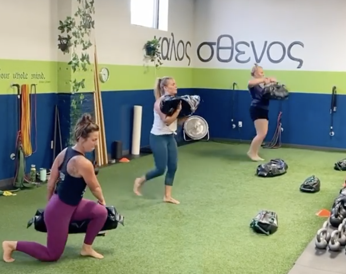 ultimate sandbag strength training