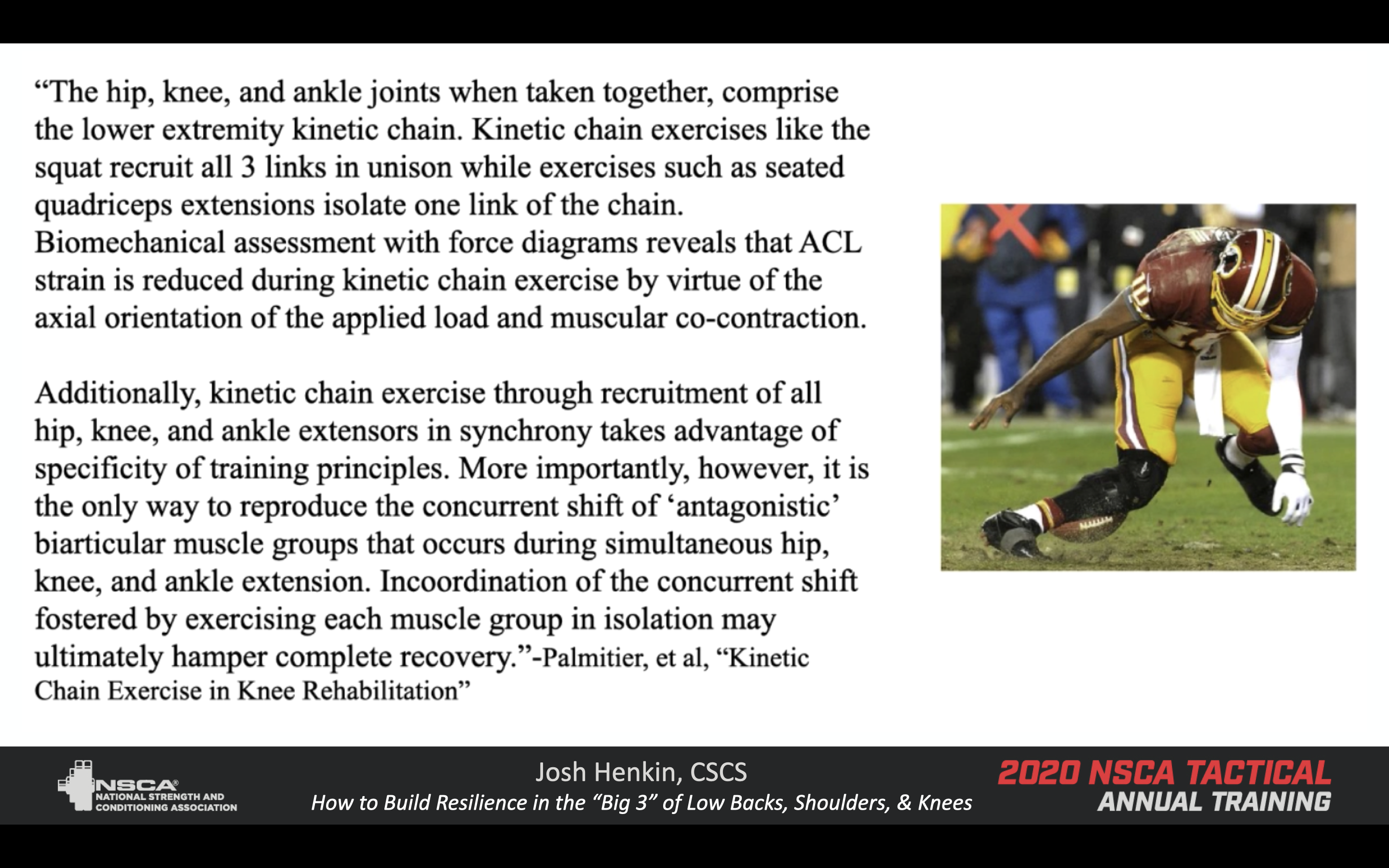 knee health