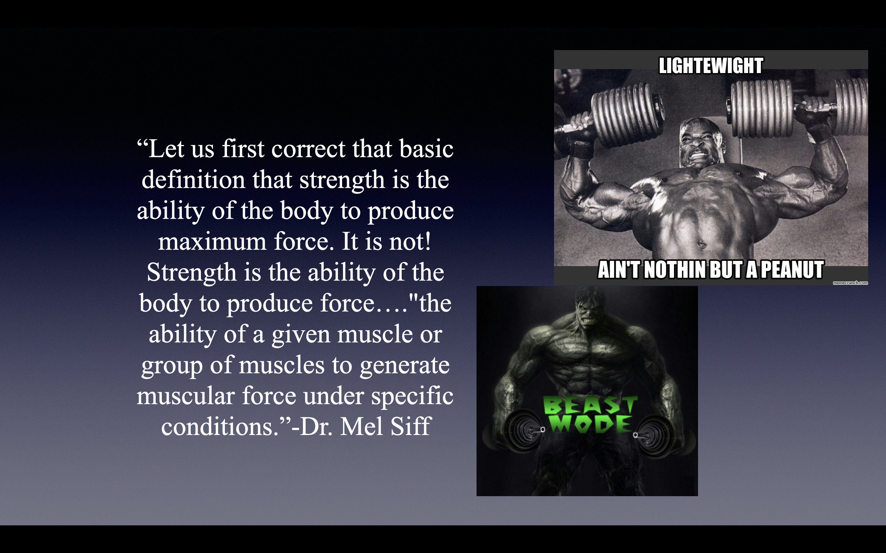 real world strength