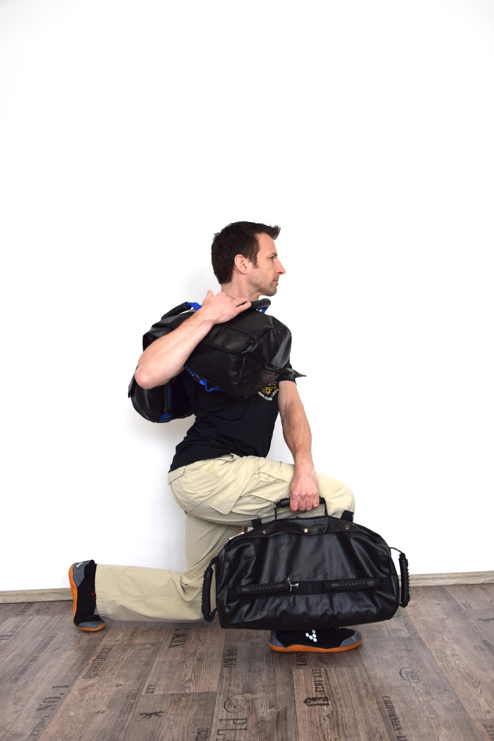 sandbag lunges