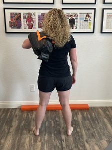 sandbag squat