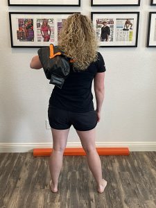 sandbag squat