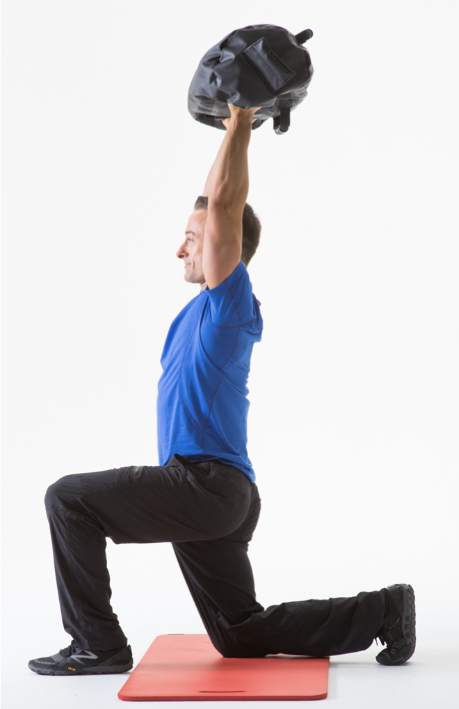 sandbag upper body workout