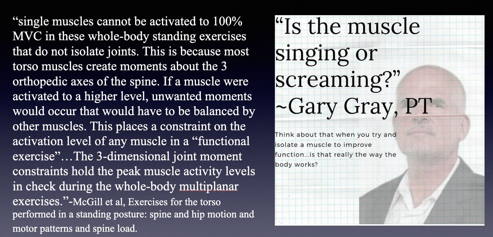 building muscle