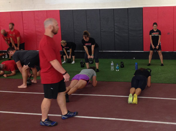 kettlebell swings