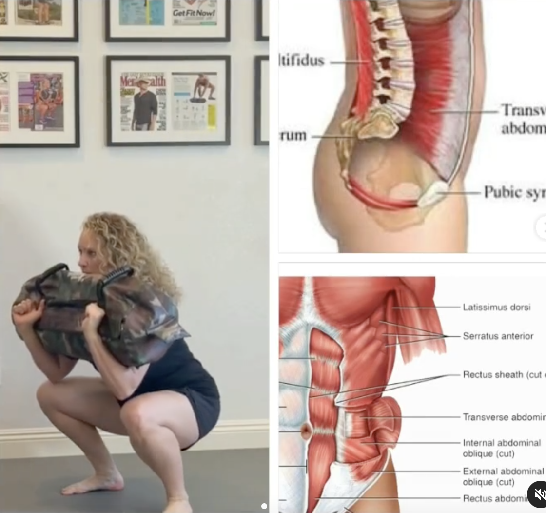 ultimate sandbag squat
