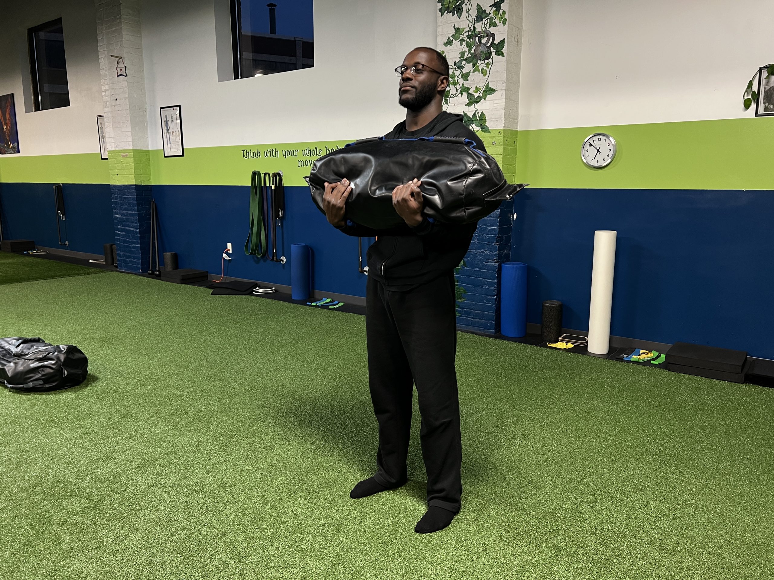 sandbag zercher squat