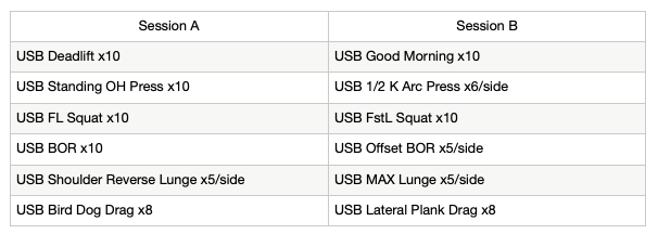 sandbag workouts