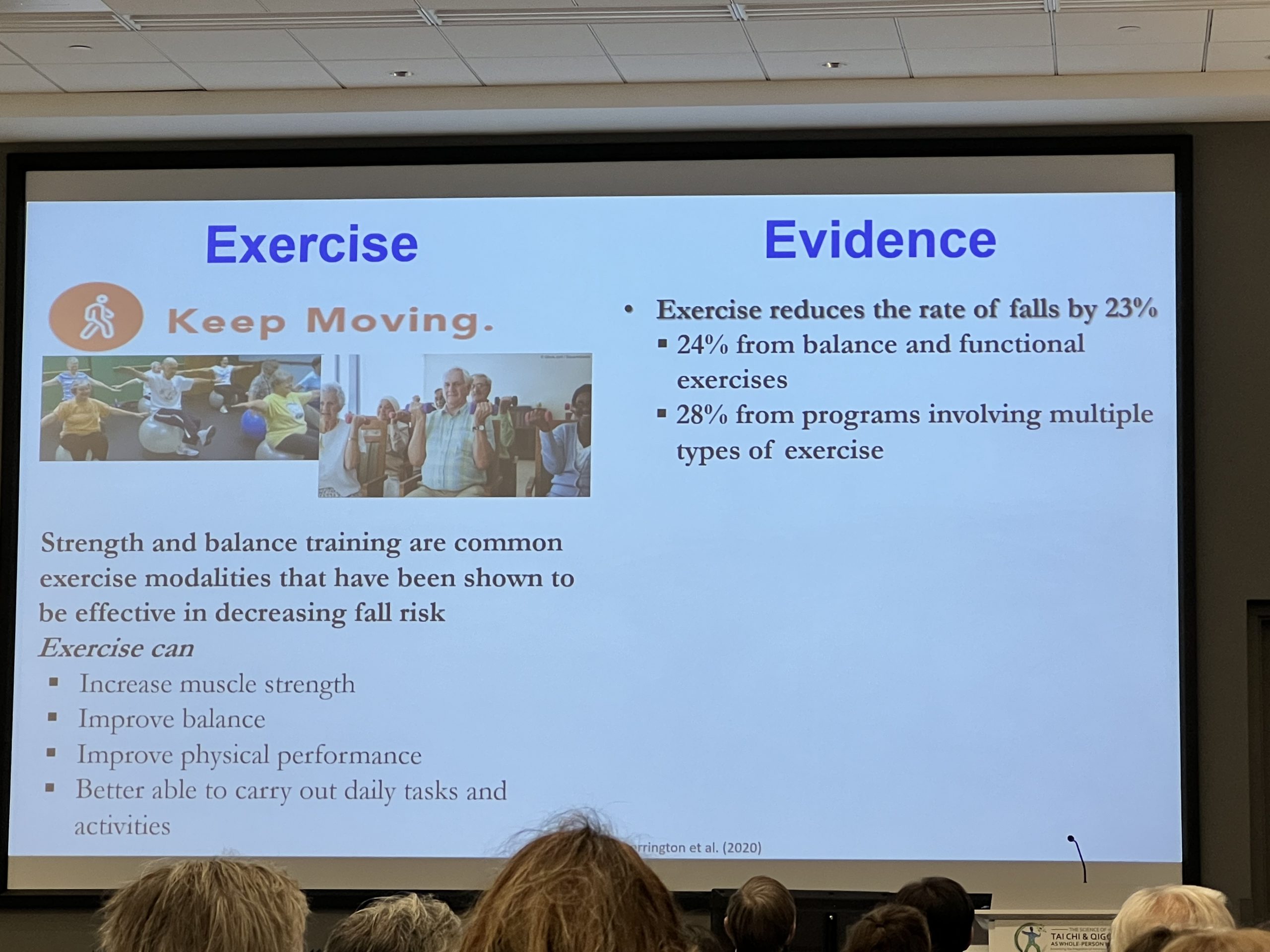 balance training